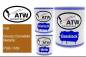 Preview: Fiat, Bronzo Donatello Metallic, PUB / 639: 1L Lackdose + 1L Klarlack + 500ml Härter - Set, von ATW Autoteile West.